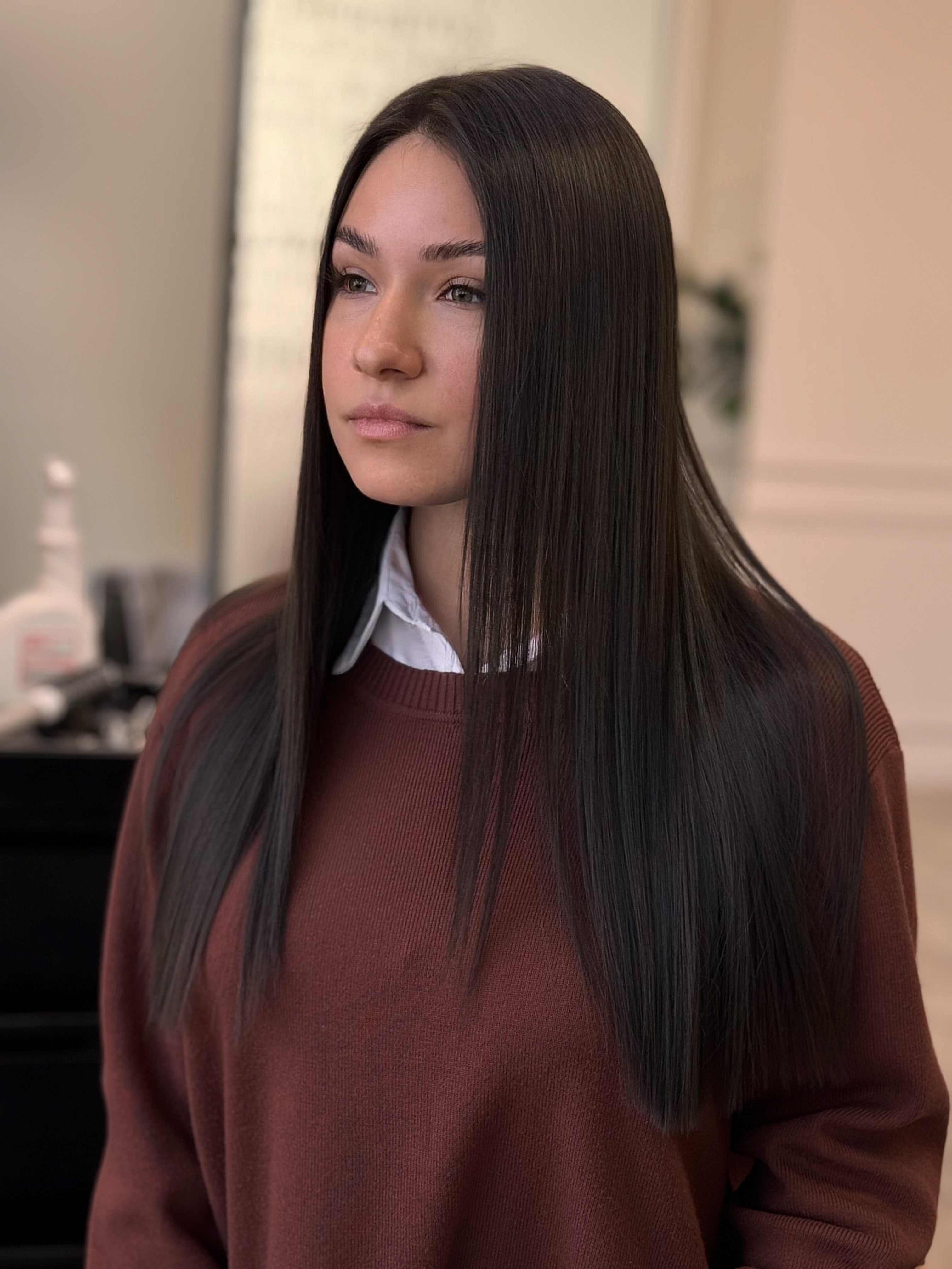 Кератиновое выпрямление 